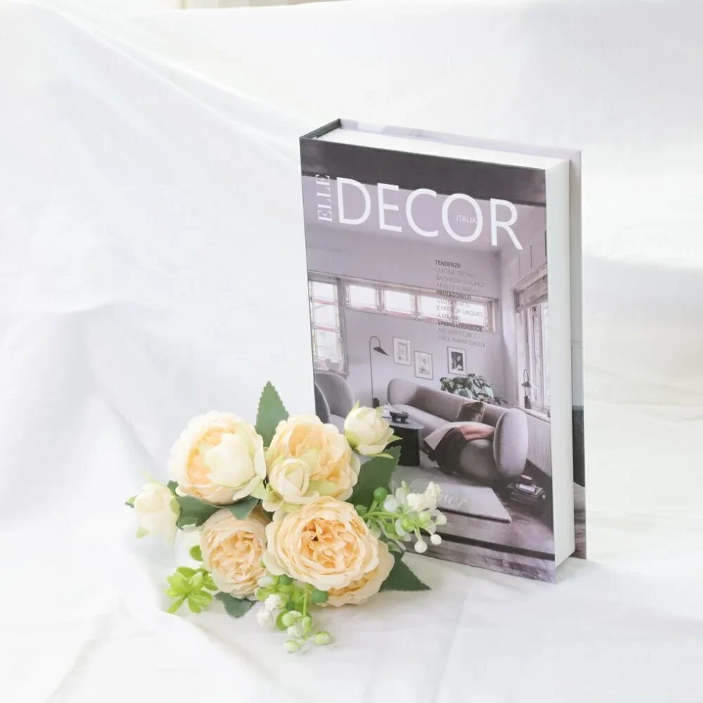 NEW Luxury Decoration Coffee Table Fashion Art Faux Book Storage Box